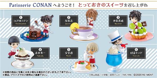 Detective Conan Patisserie Conan Favorite Sweets Miniature blind box by Re-Ment 10