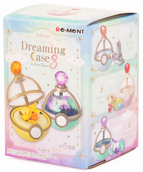 Dreaming Case 3 miniature blind box by Re-ment set of 6 with