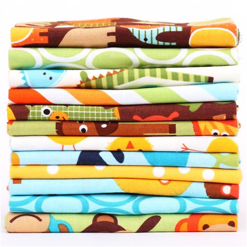 Fat Quarter fabric bundle Ann Kelle Bermuda Robert Kaufman 2