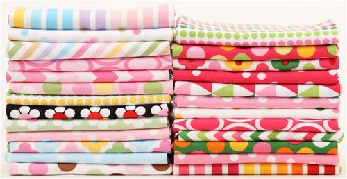 Fat Quarter Stoff B�ndel Ann Kelle rosa Robert Kaufman 2