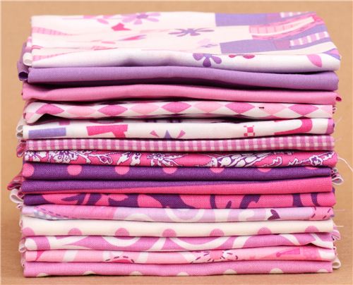 Fat Quarter fabric bundle Girl Thing Michael Miller USA 2