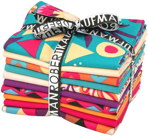 Fat Quarter fabric bundle Sierra Summer by Robert Kaufman 1