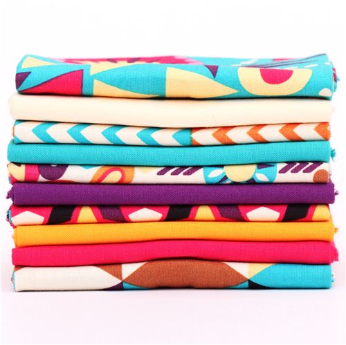 Fat Quarter fabric bundle Sierra Summer by Robert Kaufman 2