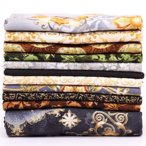 Fat Quarter fabric bundle Somerset Vintage by Robert Kaufman 2