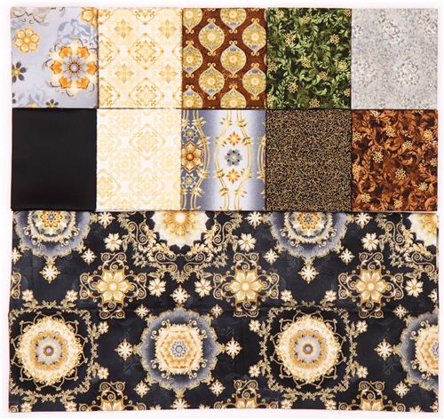 Fat Quarter fabric bundle Somerset Vintage by Robert Kaufman 3