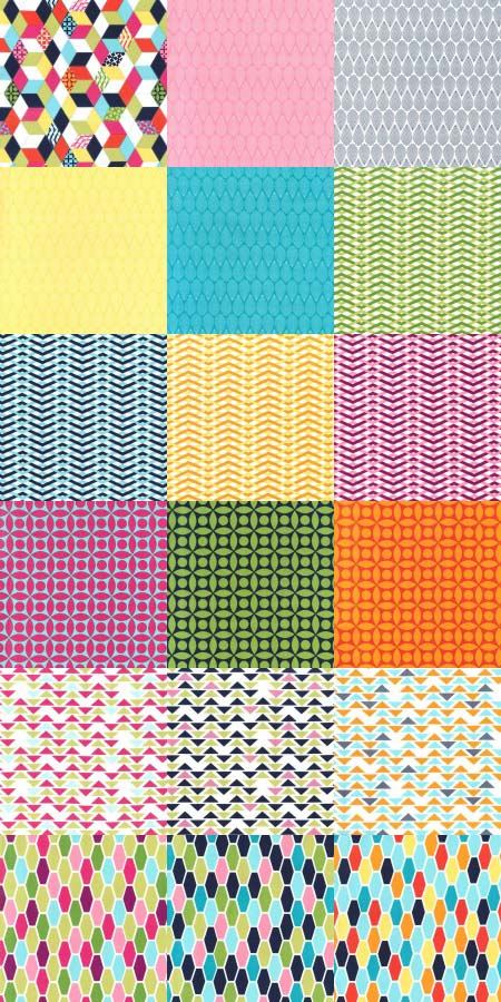 Fat Quarter fabric bundle box Technicolor Michael Miller 2