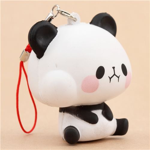 Faulty - black white panda animal sitting down squishy kawaii - modeS4u