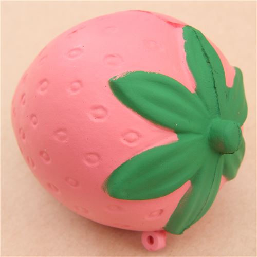 Faulty cute pink strawberry fruit food squishy kawaii modeS4u