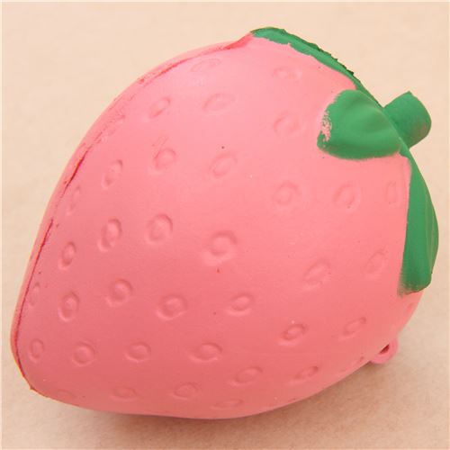 Faulty - Cute Pink Strawberry Fruit Food Squishy Kawaii - Modes4u