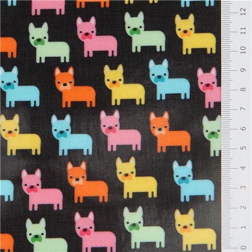 French bulldog outlet fabric