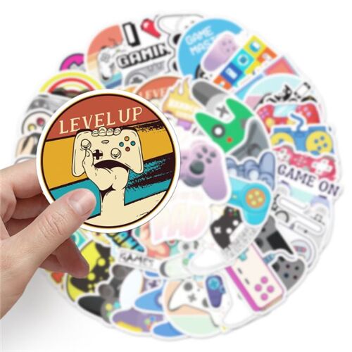 Gaming-Sticker-Konsolen-Controller-Pack mit 50 einzigartigen Designs 3
