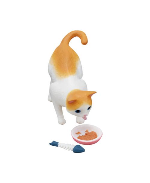 Gashapon small hungry cats at lunchtime random capsule toys 5