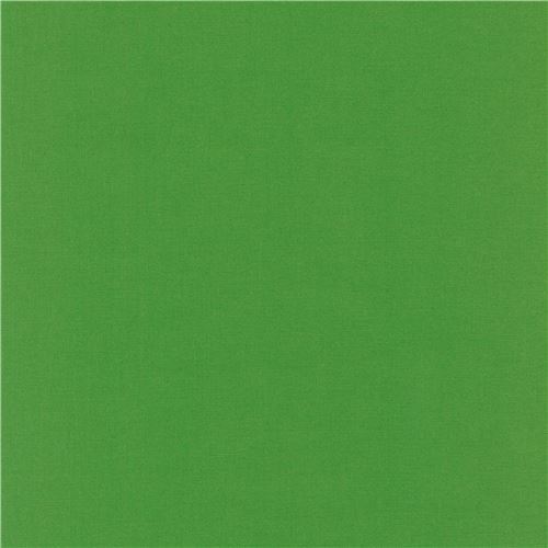Remnant 28 cm - Grasshopper solid green Kona fabric Robert Kaufman USA