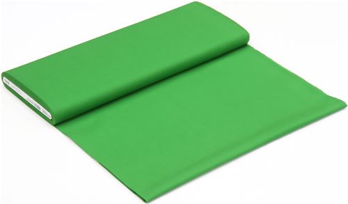 Remnant 28 cm - Grasshopper solid green Kona fabric Robert Kaufman USA 2