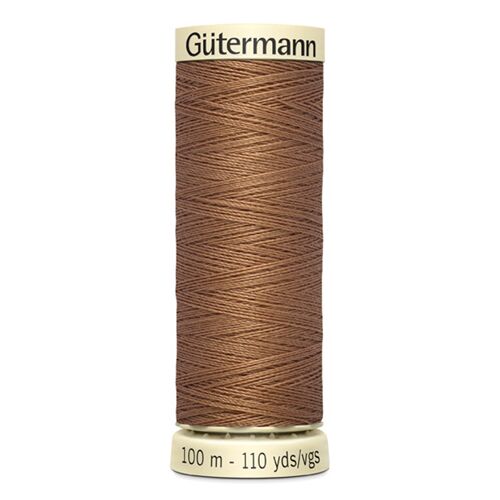 Hilo marrn mbar tostado Coselotodo de Gutermann nmero 842