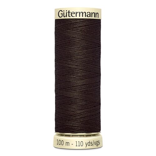 Fil  coudre Gtermann Sew-all marron nuit n 769