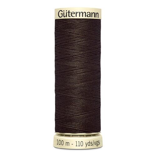 Fil à coudre Gütermann Sew-all chocolat foncé n° 780