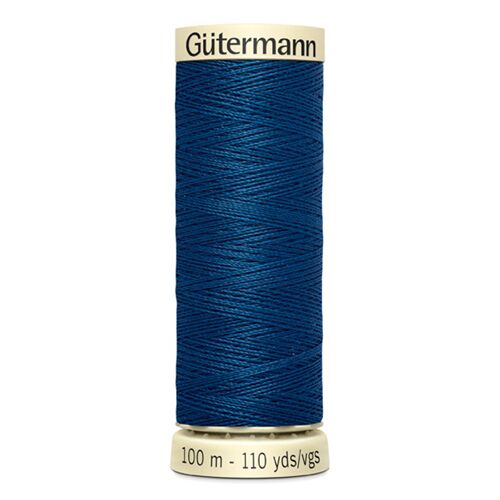 Gutermann Sew-all dark peacock blue thread 967