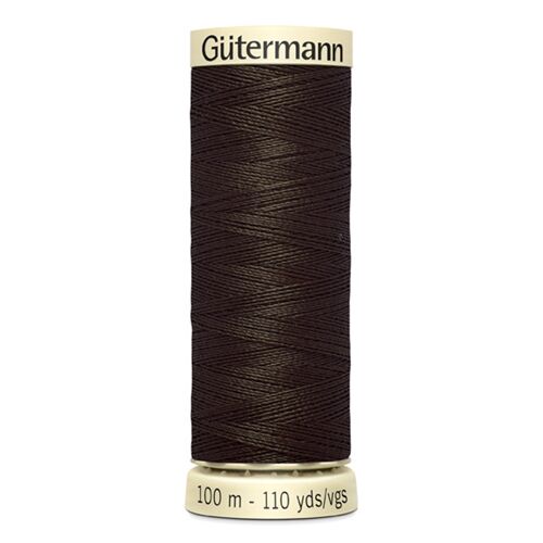 Fil  coudre Gtermann Sew-all marron galet fonc n 674