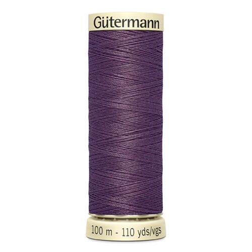 Gutermann Sew-all eggplant purple thread 128