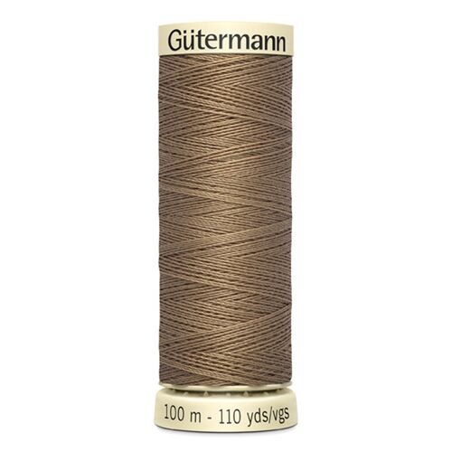 Fil  coudre Gtermann Sew-all marron rable clair n 850