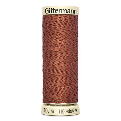 Fil  coudre Gutermann Sew-all marron bois de rose n 847