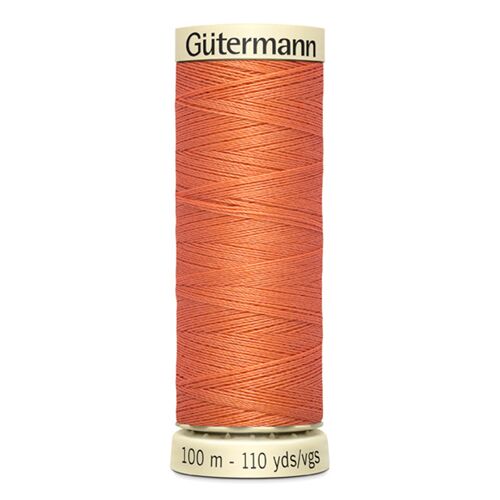 Gutermann Sew-all salmon orange thread 895
