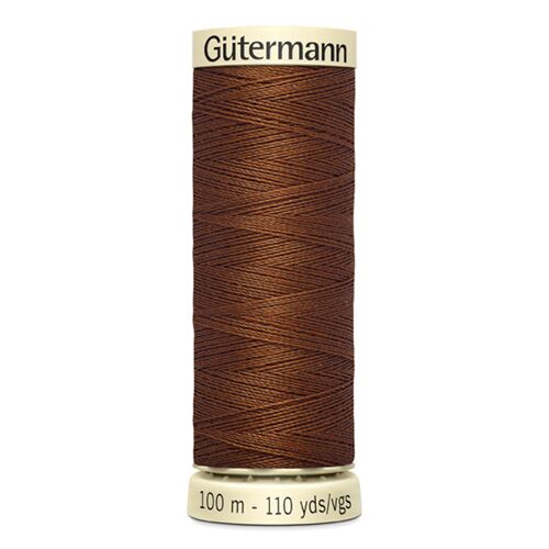 Fil à coudre Gütermann Sew-all marron épice n° 650