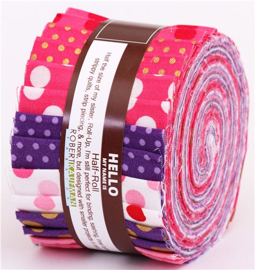 Half-Roll fabric bundle roll Dress Up Gold Robert Kaufman 1