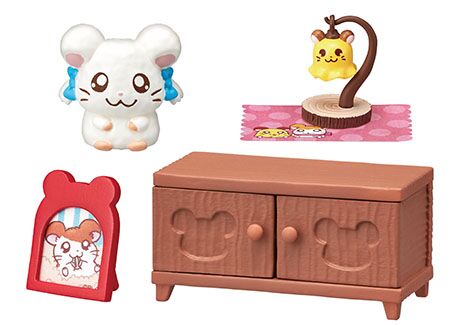 Hamutaro Room de Re-Ment caja sorpresa miniaturas set de 8 h�mster kawaii 6