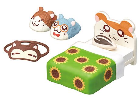 Hamutaro Room de Re-Ment caja sorpresa miniaturas set de 8 h�mster kawaii 7