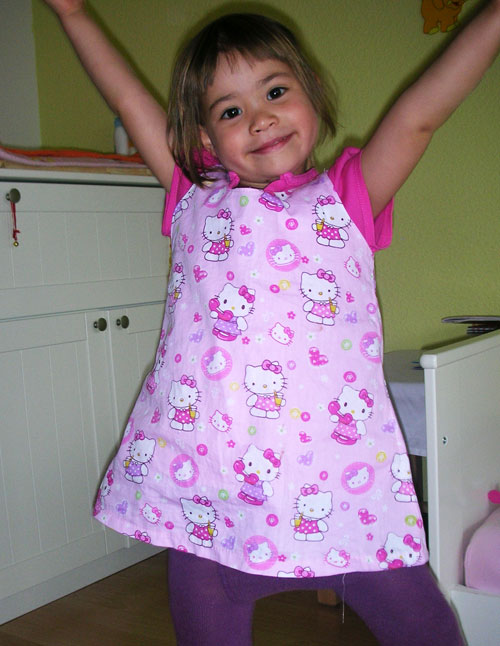 kawaii Hello Kitty Kleid kawaii cute Hello Kitty dress Kleid Blumen flower