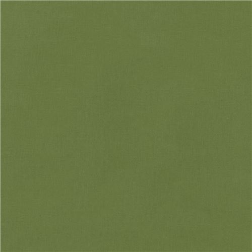 Ivy olive green Kona fabric Robert Kaufman USA 1