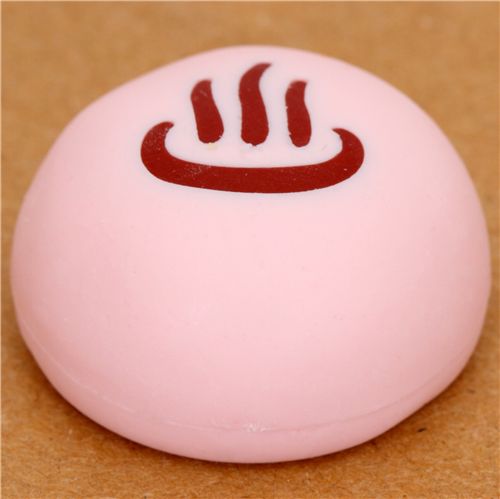 Japanese pink bun eraser Japan by Iwako - modeS4u