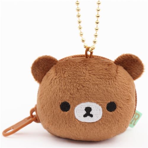 Kogumachan bear small plush bag charm Wallets Accessories Kawaii