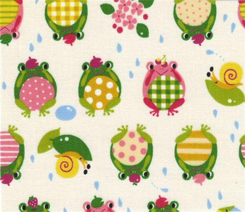 Kokka fabric frog prince Kokka fabric frog prince Kokka Stoff Froschkönig