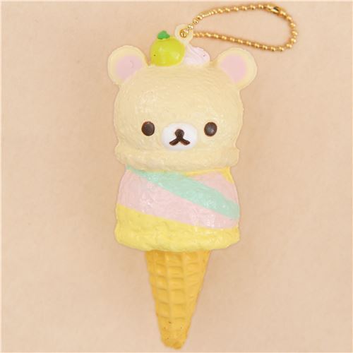 Korilakkuma ice cream squishy by San-X - modeS4u Kawaii Shop