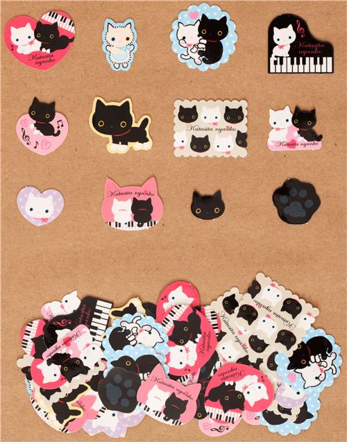 Kutusita Nyanko cat sticker sack San-X kawaii - Sticker Sacks - Sticker ...