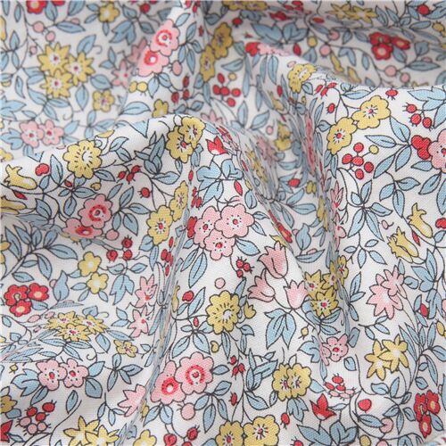 Liberty Fabrics mini flower garden fabric modeS4u
