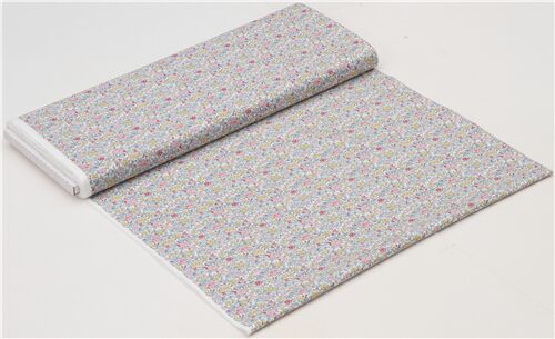 Chutes de tissu de (39 x 110 cm) - Tissu Liberty Fabrics avec des mini-fleurs de jardin 6
