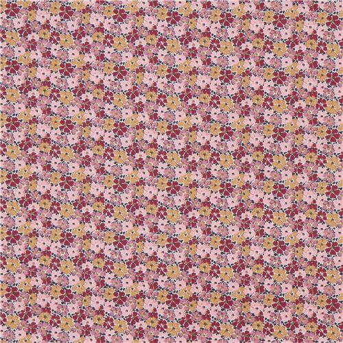 Liberty Fabrics packed small flower fabric modeS4u