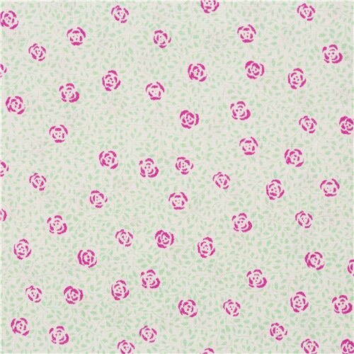 The Carnaby Collection Speckled Roses Fabric