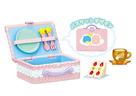 Little Twin Stars Yumekawa Picnic blind box Re-Ment 8 pieces 3