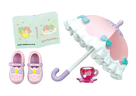 Little Twin Stars Yumekawa Picnic blind box Re-Ment 8 pieces 7