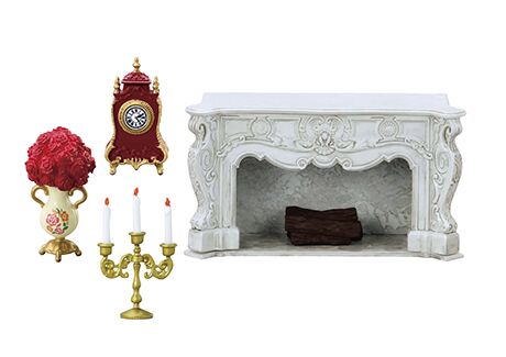 Caja sorpresa miniaturas mueble estilo imperio Re-ment 8 modelos Rosen Palace 8