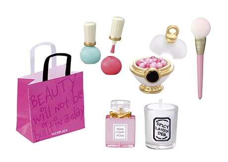 Boîte de miniatures Re-ment beauté soins maquillage Makeup Dresser 8 thèmes 6