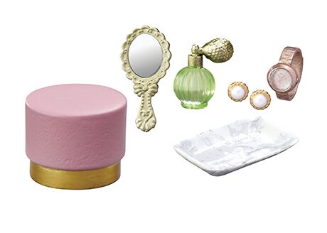 Boîte de miniatures Re-ment beauté soins maquillage Makeup Dresser 8 thèmes 7