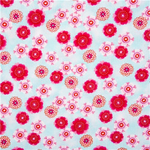 Verzauberte Träume Asien Japanische Blüten Stoff