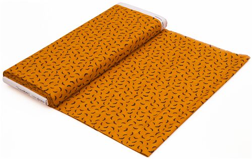thumbnail image 2 of STOF Halloween Cotton Fabric – Spooky Orange Print – Dressmaking & Crafts (Sold By Half Meter) 2 of 4