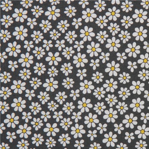Michael Miller designer fabric Dinky Daisy flowers 2